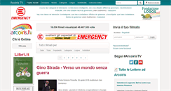 Desktop Screenshot of es.arcoiris.tv
