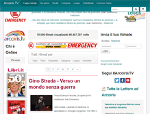 Tablet Screenshot of es.arcoiris.tv
