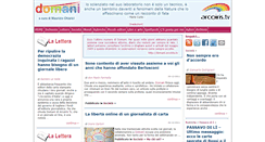 Desktop Screenshot of domani.arcoiris.tv